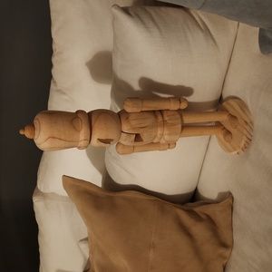 Potterybarn wooden nutcracker